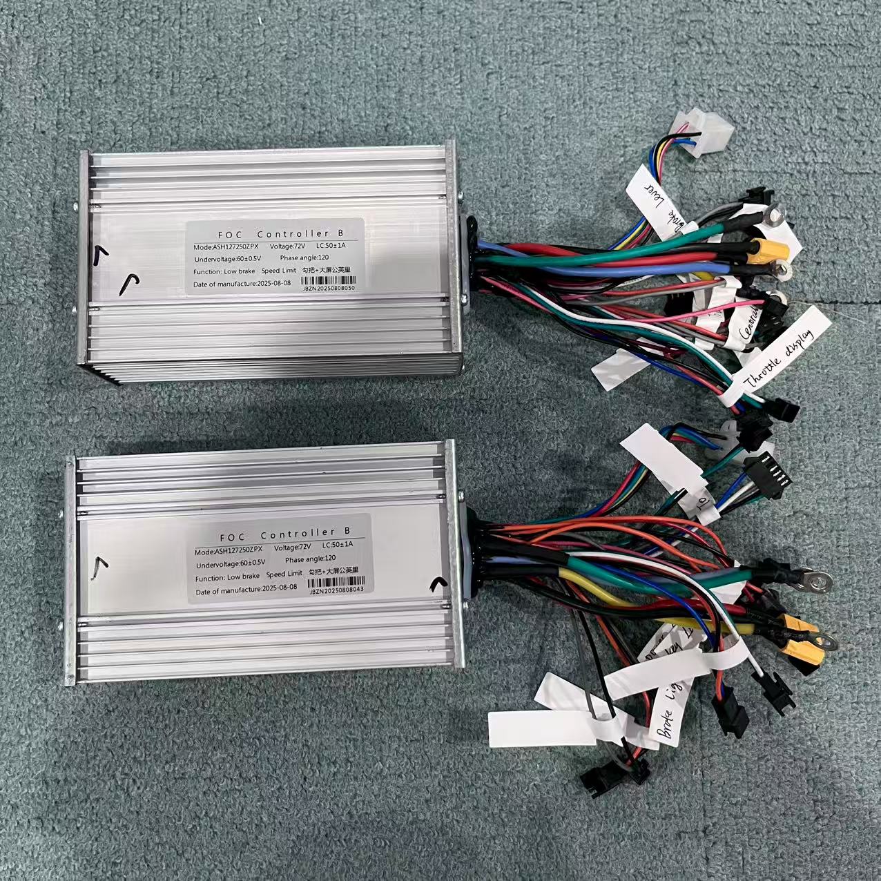 72V 50A JB Jingbo Electric Sco - 72V 45A Dual Controller recension och pris