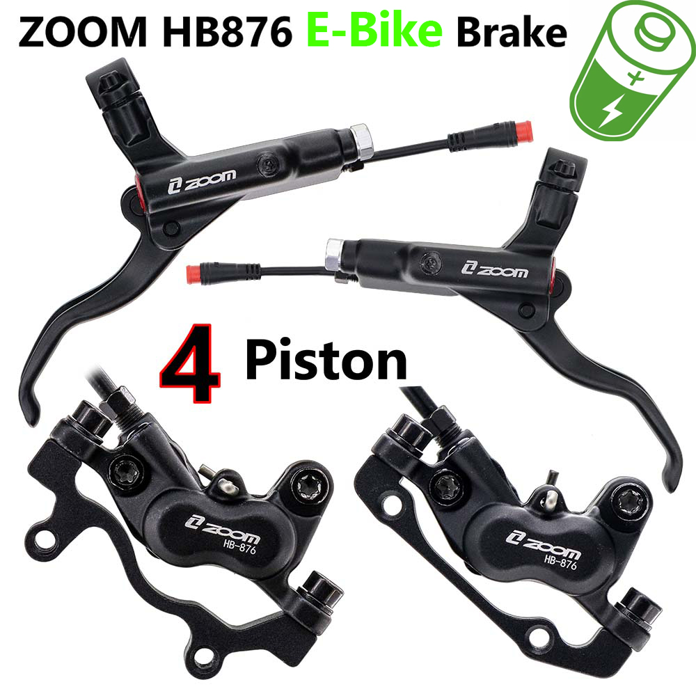 ZOOM HB-876E E-Bike 4-Piston H - Zoom Hydraulic Brake 4 Piston E-Scooter recension och pris