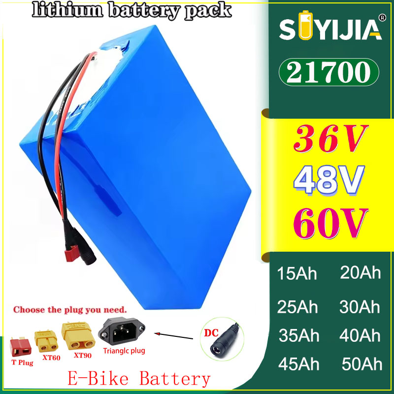 36V 48V 60V 50ah 35ah 20ah 25a - 60V 30Ah 21700 Battery Pack recension och pris