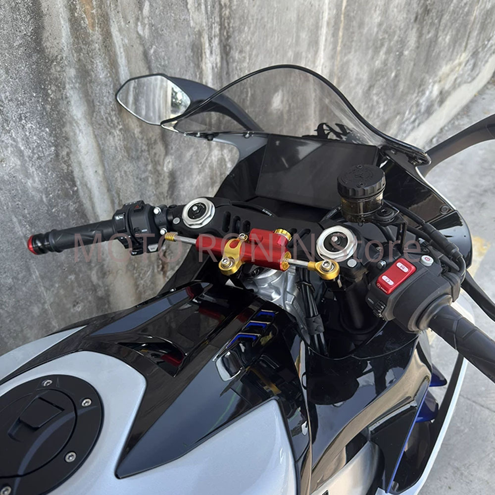 Motorcycle CNC Aluminum Stabil - Steering Damper Stabilizer Kit Cnc recension och pris