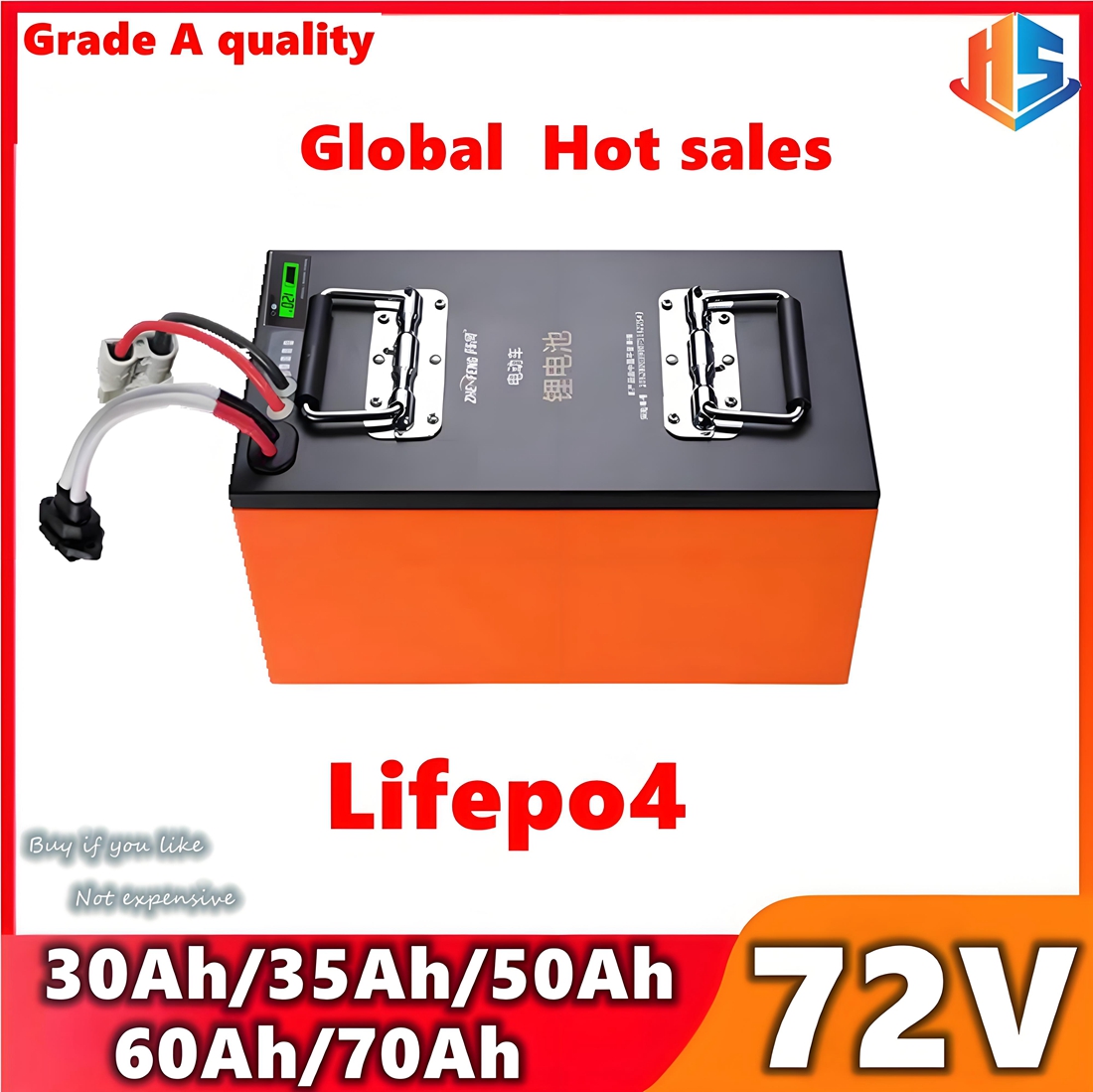 Scooter EV 72V 50Ah 60AH 35AH  - 72V 30Ah Lifepo4 Battery Pack recension och pris