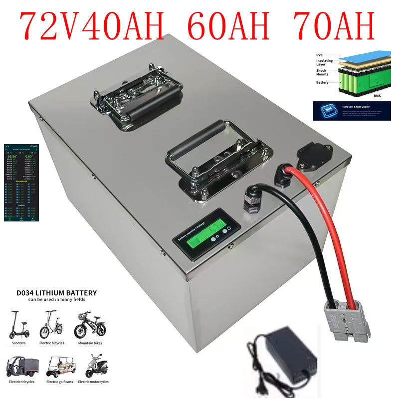 72V Lithium-Ion Battery with B - 72V 30Ah Lifepo4 Battery Pack recension och pris