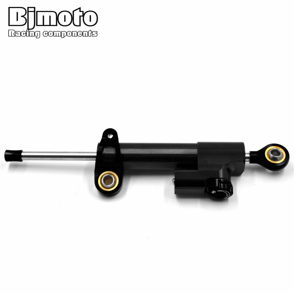 BJMOTO Motorcycle Steering Dam - Steering Damper Stabilizer Kit Cnc recension och pris