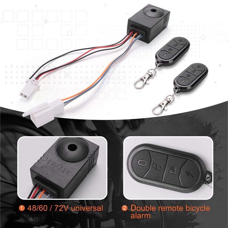 B49CEbike Alarm System Dual Re - 72V 45A Dual Controller recension och pris
