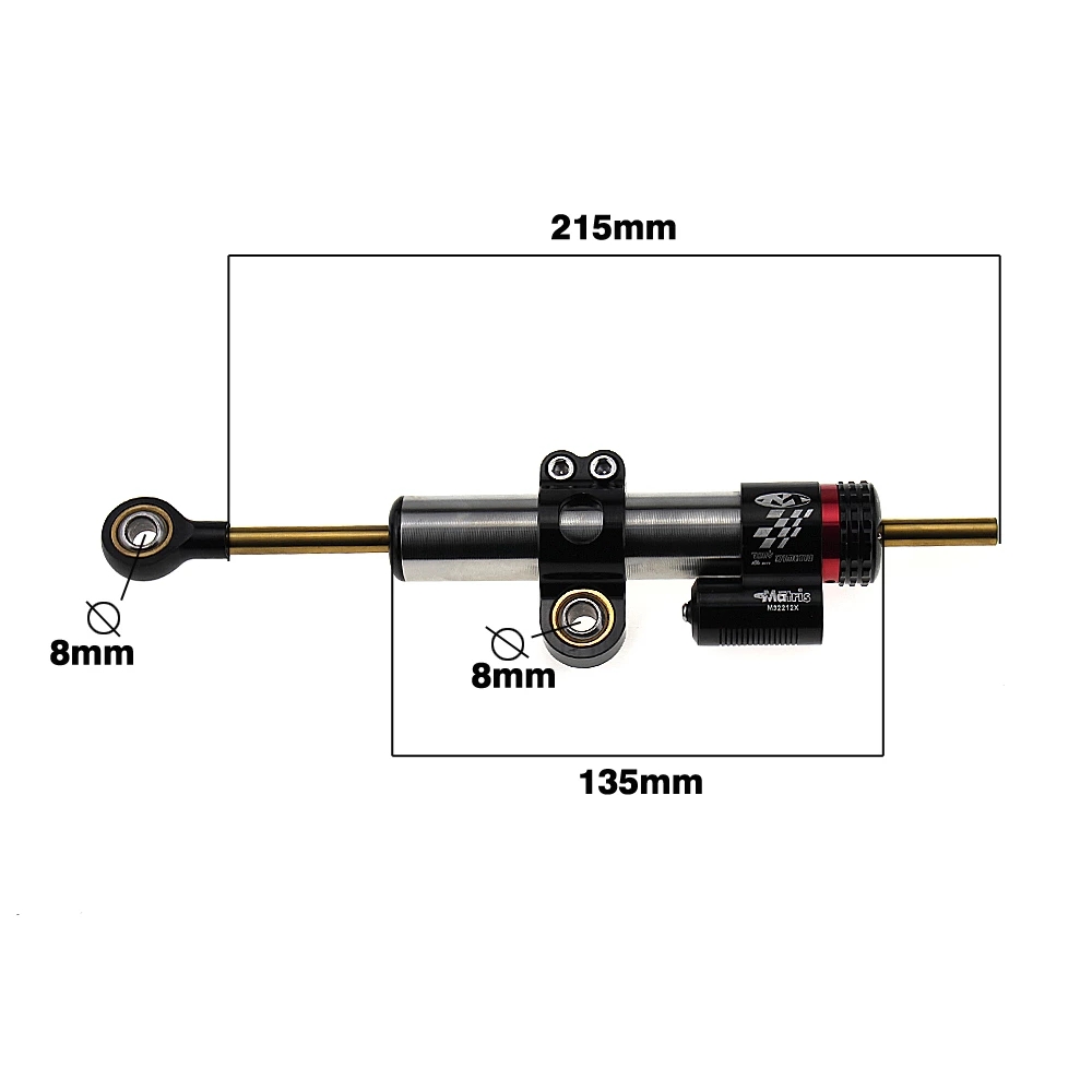 For Yamaha YZF R3 2019 2020 20 - Steering Damper Stabilizer Kit Cnc recension och pris