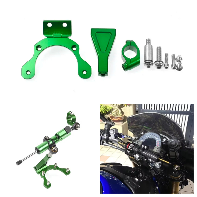 Fiber Carbon Steering Damper S - Steering Damper Stabilizer Kit Cnc recension och pris