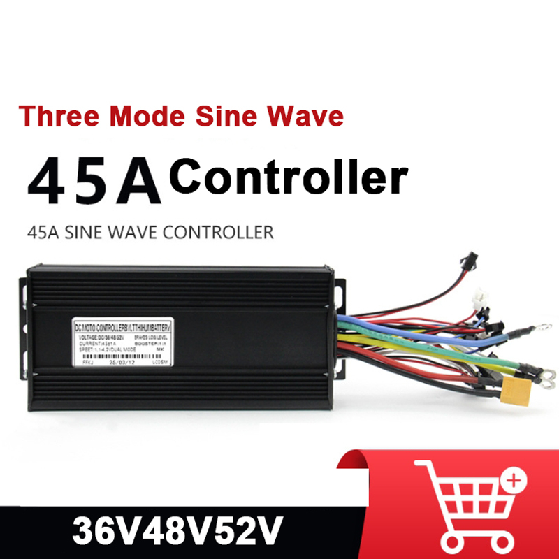 15-Tube Three Mode 45A SineWav - 72V 45A Dual Controller recension och pris
