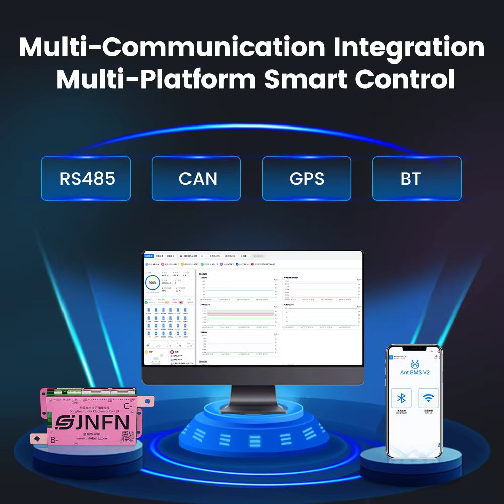 ANT BMS 1A Active Balance Lith - Smart Bms 20S 72V 150A Bluetooth recension och pris